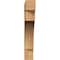 Ekena Millwork Westlake Block Smooth Bracket, Western Red Cedar, 3 1/2"W x 22"D x 22"H BKT04X22X22WTL05SWR - alternate 4